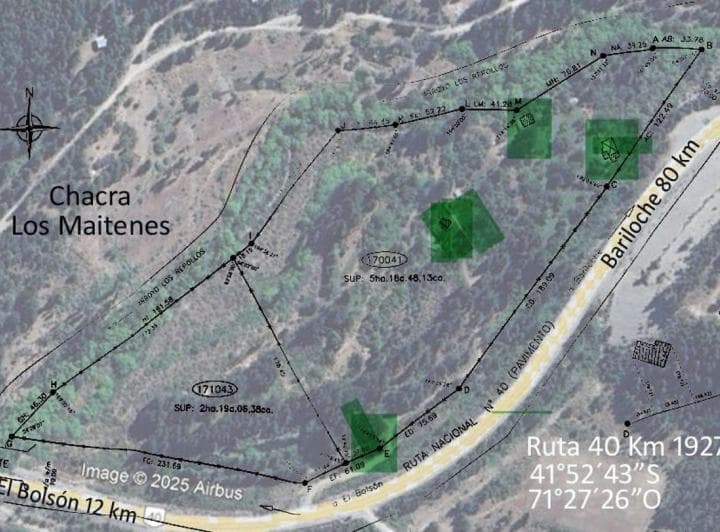 Venta Chacra 7,66 has Los Repollos, El Bolsón, Río Negro FINANCIABLE OPORTUNIDAD